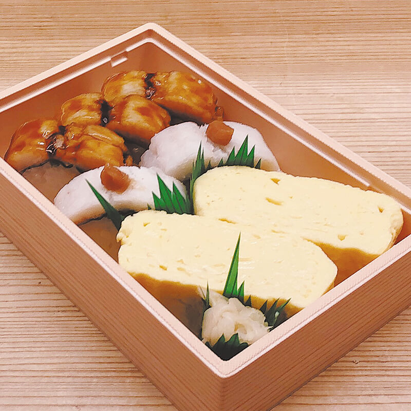 <大德寺saiki家>是hamo寿司，卷盒饭